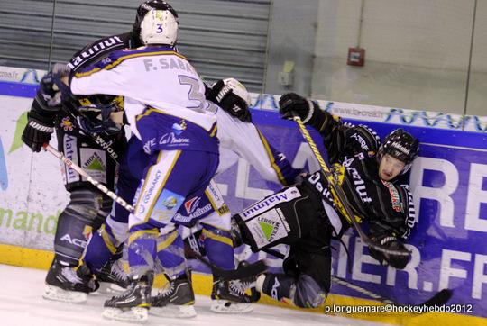 Photo hockey Coupe de France - Coupe de France : 1/8ème  : Rouen vs Reims* - Rouen sans trembler.