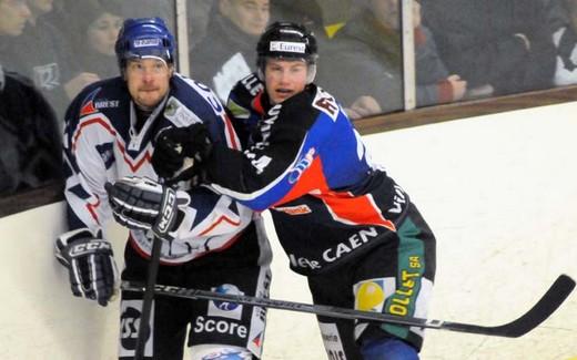 Photo hockey Coupe de France - Coupe de France : 16ème de finale : Caen  vs Brest  - Un petit tour et puis s’en va...