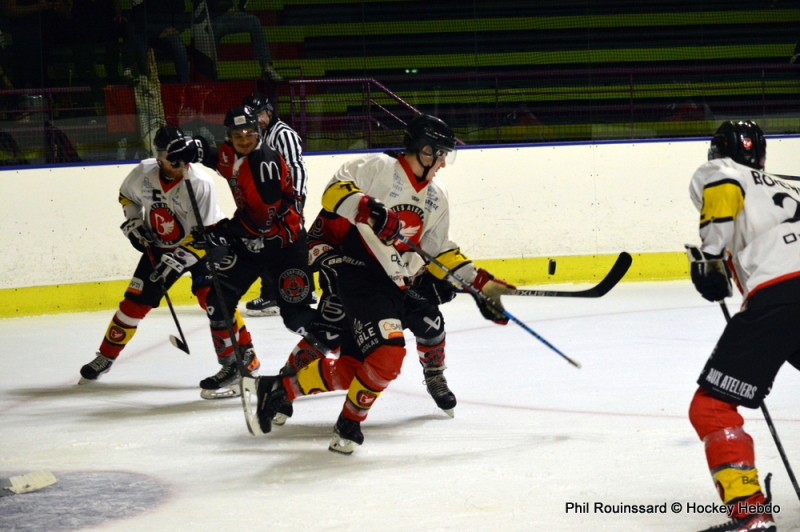 Photo hockey Coupe de France - Coupe de France - 1er tour : Besançon vs Mulhouse - CDF : Les Aigles volent vers le 2e tour