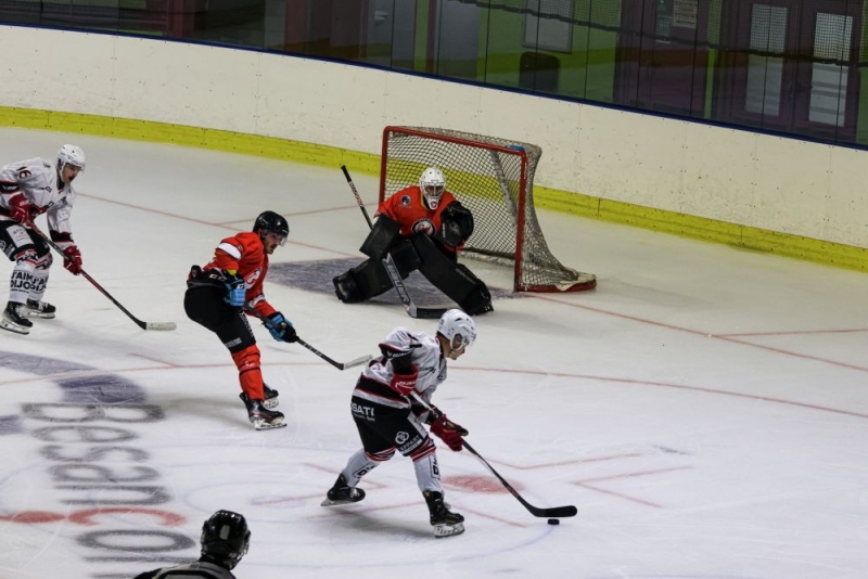Photo hockey Coupe de France - Coupe de France - 1er tour : Besançon vs Dijon  - CDF : Dijon remporte un derby musclé