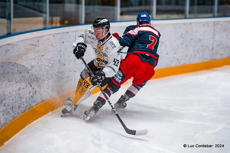 Photo hockey Coupe de France - Coupe de France - 1er tour : Luxembourg vs Roanne - Roanne se qualifie à Luxembourg