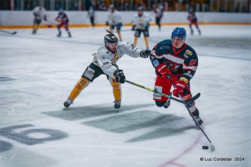 Photo hockey Coupe de France - Coupe de France - 1er tour : Luxembourg vs Roanne - Roanne se qualifie à Luxembourg