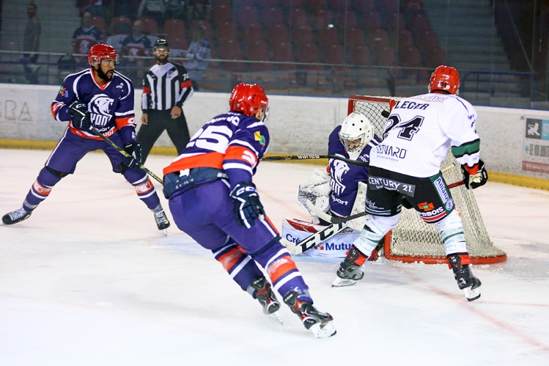 Photo hockey Coupe de France - Coupe de France - 1er Tour : Lyon vs Mont-Blanc - CDF : Le Yéti dévoré par les Lions