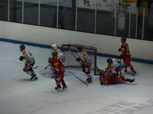 Photo hockey Coupe de France - Coupe de France : 32ème de finale : Valence vs Chambéry - Valence un cran au dessus !