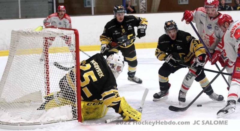 Photo hockey Coupe de France - Coupe de France - 8ème de Finale : Chambéry vs Grenoble  - Un tour plutôt tranquille pour les grenoblois.