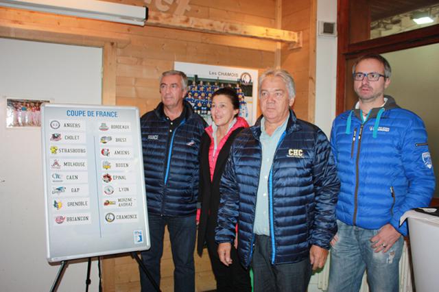 Photo hockey Coupe de France - Coupe de France - CDF : Tirage au sort de la Coupe de France à Chamonix. Photo hockey Coupe de France - Coupe de France - CDF : Tirage au sort de la Coupe de France à Chamonix.