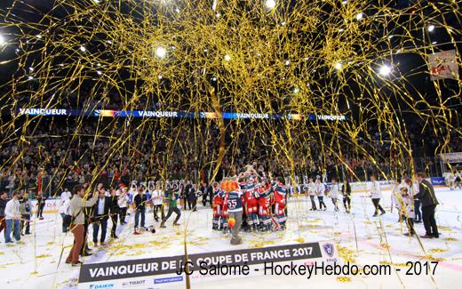 Photo hockey Coupe de France - Coupe de France - Finale : Rouen vs Grenoble - CDF: Grenoble ouvre à nouveau l’armoire à trophées Photo hockey Coupe de France - Coupe de France - Finale : Rouen vs Grenoble - CDF: Grenoble ouvre à nouveau l’armoire à trophées