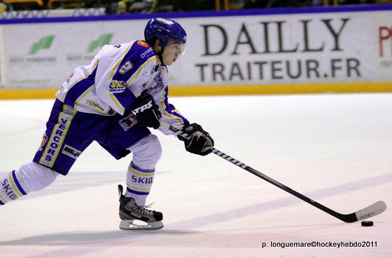 Photo hockey Coupe de France - Coupe de France 1/4 : Rouen vs Villard-de-Lans - Un trio “d’enfer”