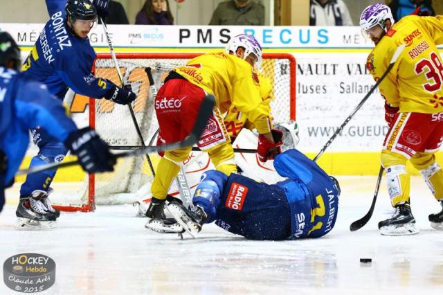Photo hockey Coupe de France - Coupe de France 1/8èmes de finale : Chamonix  vs Dijon  - Les Ducs en quarts