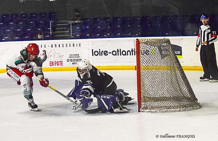 Photo hockey Coupe de France - Coupe de France 16ème de Finale : Nantes vs Anglet - Nantes s