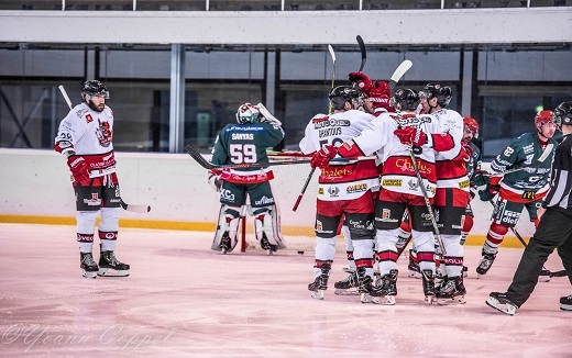 Photo hockey Coupe de France - Coupe de France 16ème de Finale : Mont-Blanc vs Briançon  - Les Diables Rouges tiennent leur revanche