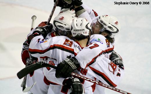 Photo hockey Coupe de la Ligue ARCHIVES - CDL 1/2 - Retour : Rouen vs Briançon  - Le courage et l’envie n’ont pas suffit