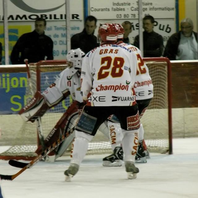 Photo hockey Coupe de la Ligue ARCHIVES - CDL 1/8 - 3ème journée : Dijon  vs Morzine-Avoriaz - Leçon de réalisme...