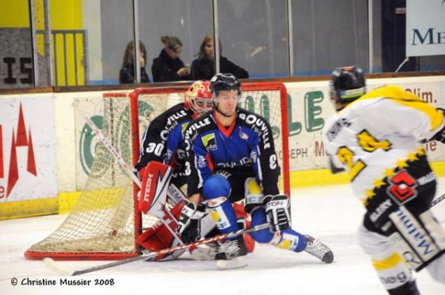Photo hockey Coupe de la Ligue ARCHIVES - CDL 1/8 - 6ème journée : Caen  vs Rouen - Duel Normand