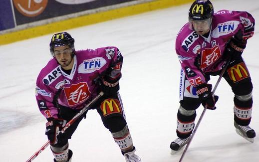Photo hockey Coupe de la Ligue ARCHIVES - Coupe de la Ligue  : 1/4 - Retour : Amiens  vs Rouen - Les Dragons maîtrisent