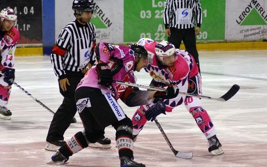 Photo hockey Coupe de la Ligue ARCHIVES - Coupe de la Ligue  : 1/8 2ème journée : Amiens  vs Epinal  - Des Gothiques au diesel