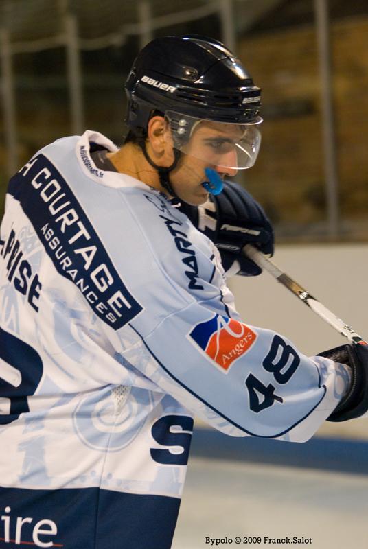 Photo hockey Coupe de la Ligue ARCHIVES - Coupe de la Ligue  : 1/8 2ème journée : Angers  vs Neuilly/Marne - Sur le fil