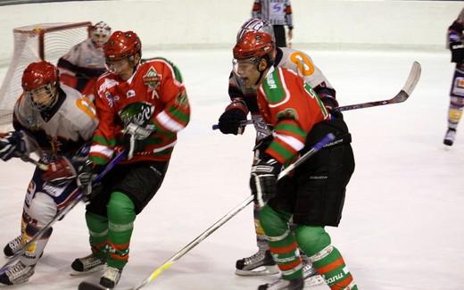 Photo hockey Coupe de la Ligue ARCHIVES - Coupe de la Ligue  : 1/8 4ème journée : Mont-Blanc vs Grenoble  - Mont-Blanc - Grenoble en images