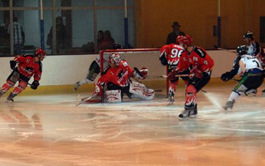 Photo hockey Coupe de la Ligue ARCHIVES - Coupe de la Ligue  : 1/8 4ème journée : Neuilly/Marne vs Caen  - Neuilly renoue avec la victoire