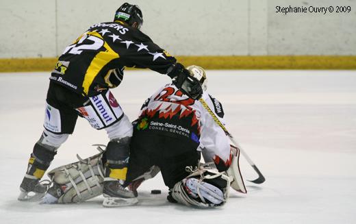 Photo hockey Coupe de la Ligue ARCHIVES - Coupe de la Ligue  : 1/8 5ème journée : Rouen vs Neuilly/Marne - Pas de surprise à l