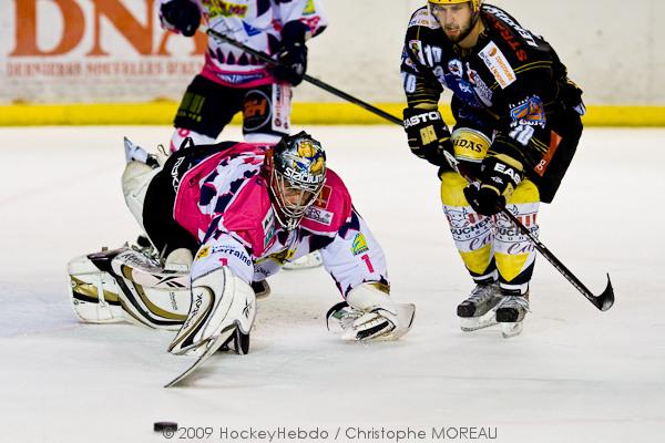 Photo hockey Coupe de la Ligue ARCHIVES - Coupe de la Ligue  : 1/8 5ème journée : Strasbourg  vs Epinal  - Strasbourg se rassure