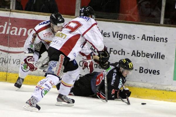 Photo hockey Coupe de la Ligue ARCHIVES - Coupe de la Ligue : 1/2, aller : Amiens  vs Morzine-Avoriaz - Pas si manchots que ça…