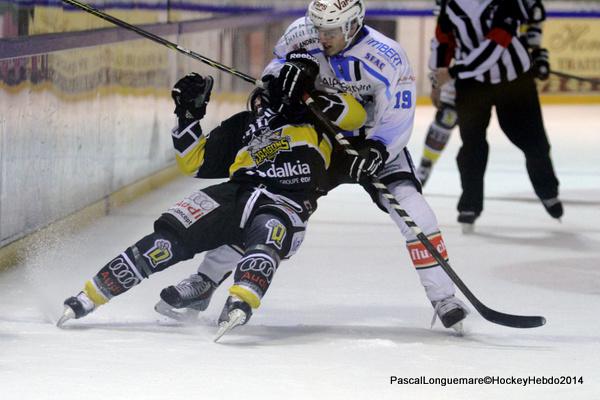 Photo hockey Coupe de la Ligue ARCHIVES - Coupe de la Ligue : 1/2 retour : Rouen vs Gap  - CDL : Rouen à la défense du titre.