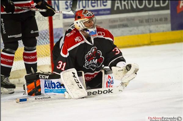 Photo hockey Coupe de la Ligue ARCHIVES - Coupe de la Ligue : 1/4 retour : Angers  vs Epinal  - Les Ducs écrasés par l