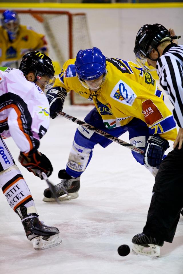Photo hockey Coupe de la Ligue ARCHIVES - Coupe de la Ligue : 1/8 1ère journée : Dijon  vs Amiens  - Les sept dernières minutes
