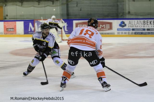 Photo hockey Coupe de la Ligue ARCHIVES - Coupe de la Ligue : 1/8 ème, 1ère journée : Rouen vs Epinal  - Copie blanche