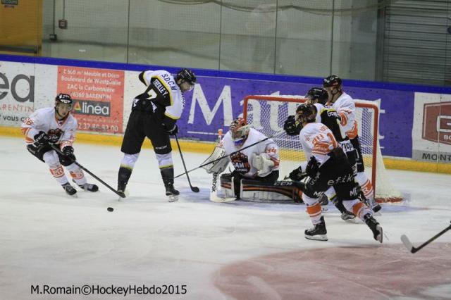 Photo hockey Coupe de la Ligue ARCHIVES - Coupe de la Ligue : 1/8 ème, 1ère journée : Rouen vs Epinal  - Copie blanche