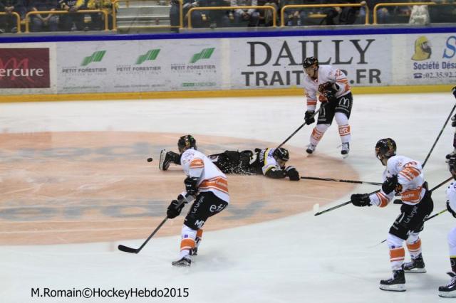 Photo hockey Coupe de la Ligue ARCHIVES - Coupe de la Ligue : 1/8 ème, 1ère journée : Rouen vs Epinal  - Copie blanche