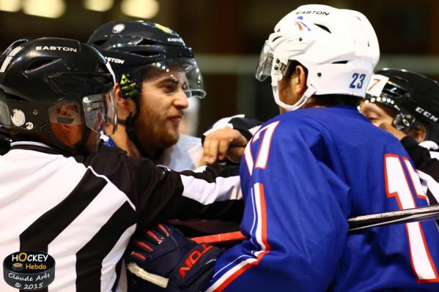 Photo hockey Coupe de la Ligue ARCHIVES - Coupe de la Ligue : 1/8 ème, 2ème journée : Chamonix  vs France U20 - Avalanche de buts à Bozon