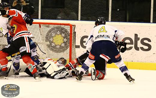 Photo hockey Coupe de la Ligue ARCHIVES - Coupe de la Ligue : 1/8 ème, 3ème journée : Morzine-Avoriaz vs Chamonix  - Intense duel entre voisins
