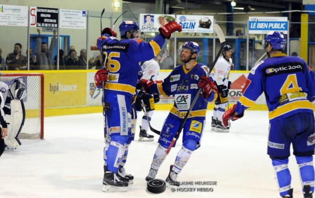 Photo hockey Coupe de la Ligue ARCHIVES - Coupe de la Ligue : 1/8 ème, 5ème journée : Dijon  vs Chamonix  - Dijon prend l