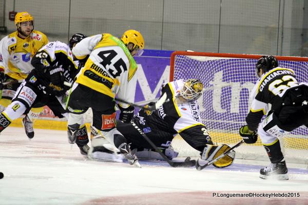 Photo hockey Coupe de la Ligue ARCHIVES - Coupe de la Ligue : 1/8 ème, 3ème journée : Rouen vs Strasbourg - CDL : Rouen, dans la douleur et l’adversité. Photo hockey Coupe de la Ligue ARCHIVES - Coupe de la Ligue : 1/8 ème, 3ème journée : Rouen vs Strasbourg - CDL : Rouen, dans la douleur et l’adversité.
