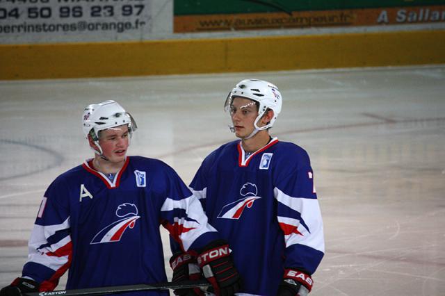 Photo hockey Coupe de la Ligue ARCHIVES - Coupe de la Ligue : 1/8ème, 1ère journée : France U20 vs Chamonix  - Chamonix prend les deux premiers points du groupe.