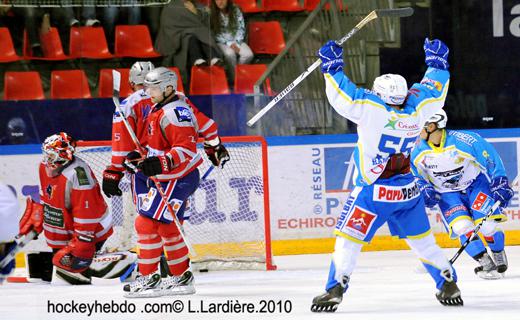 Photo hockey Coupe de la Ligue ARCHIVES - Coupe de la Ligue : 1/8ème, 1ère journée : Grenoble  vs Gap  - Grenoble dans le piège des Rapaces