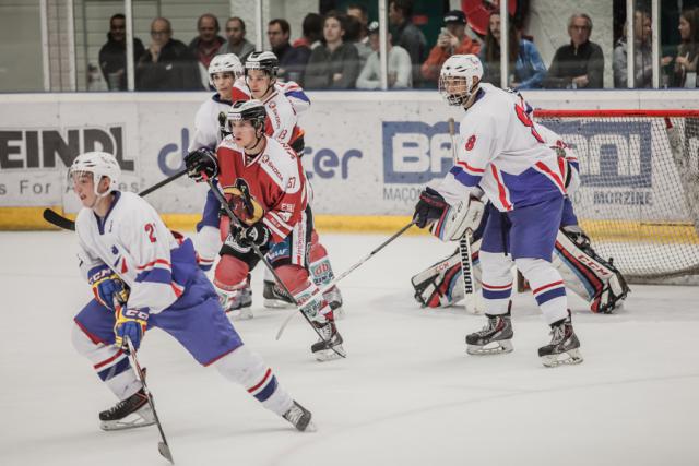 Photo hockey Coupe de la Ligue ARCHIVES - Coupe de la Ligue : 1/8ème, 1ère journée : Morzine-Avoriaz vs France U20 - Les Pingouins au bout du suspense