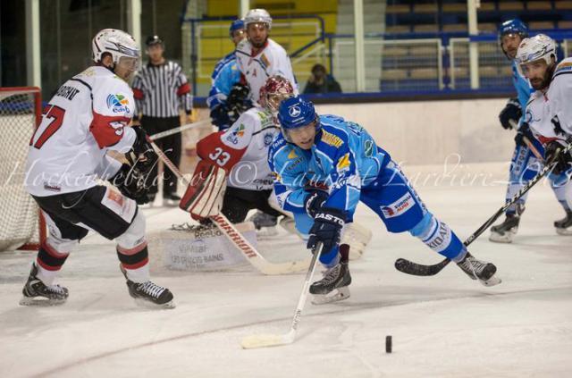Photo hockey Coupe de la Ligue ARCHIVES - Coupe de la Ligue : 1/8ème, 2ème  journée : Villard-de-Lans vs Briançon  - Briançon plus réaliste 