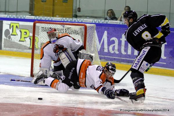 Photo hockey Coupe de la Ligue ARCHIVES - Coupe de la Ligue : 1/8ème, 2ème journée : Rouen vs Epinal  - Et de quatre...   