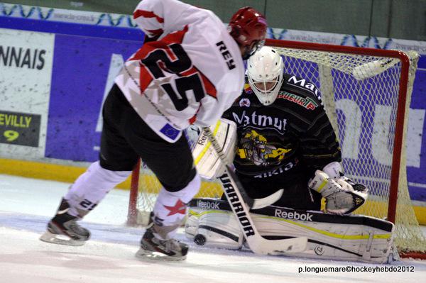 Photo hockey Coupe de la Ligue ARCHIVES - Coupe de la Ligue : 1/8ème, 3ème journée  : Rouen vs Neuilly/Marne - Score fleuve sur les quais de Seine 