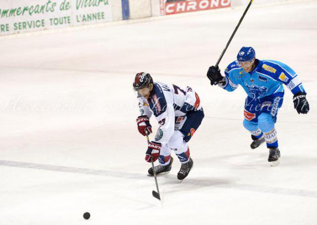 Photo hockey Coupe de la Ligue ARCHIVES - Coupe de la Ligue : 1/8ème, 4ème  journée : Villard-de-Lans vs Grenoble  - Villard prend sa revanche
