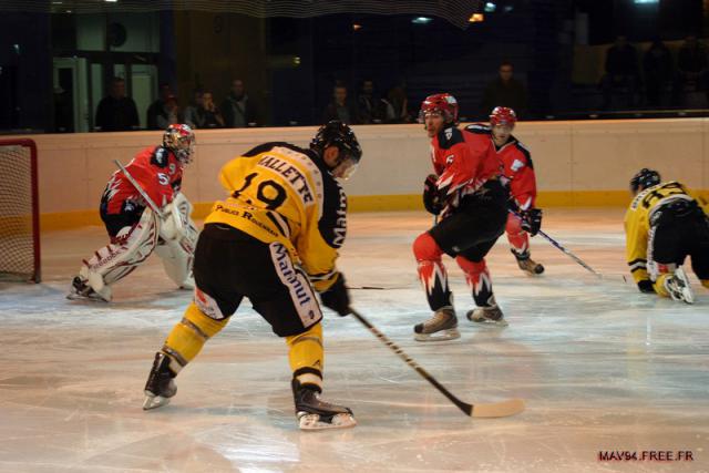 Photo hockey Coupe de la Ligue ARCHIVES - Coupe de la Ligue : 1/8ème, 4ème journée : Neuilly/Marne vs Rouen - Les Dragons assurent