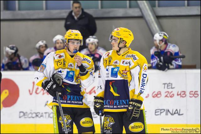 Photo hockey Coupe de la Ligue ARCHIVES - Coupe de la Ligue : 1/8ème, 5ème  journée : Epinal  vs Strasbourg  - L’ICE se qualifie en cinq matchs