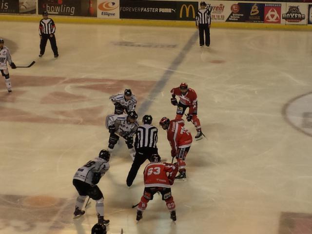 Photo hockey Coupe de la Ligue ARCHIVES - Coupe de la Ligue : 1/8ème, 5ème journée : Bordeaux vs Brest  - Un duel méritant
