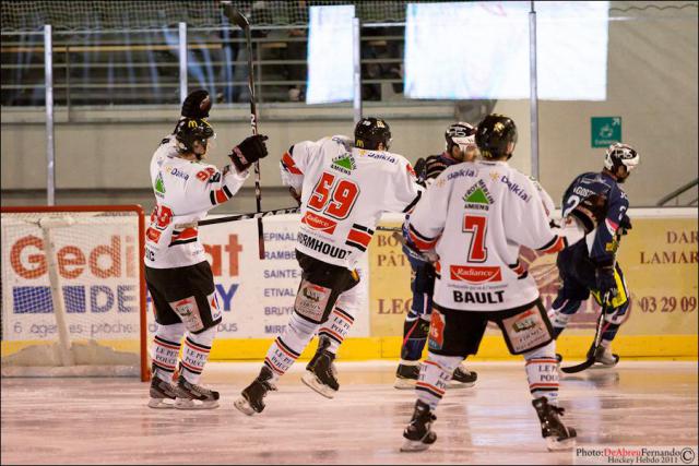 Photo hockey Coupe de la Ligue ARCHIVES - Coupe de la Ligue : 1/8ème, 5ème journée : Epinal  vs Amiens  - Amiens in, Epinal out !