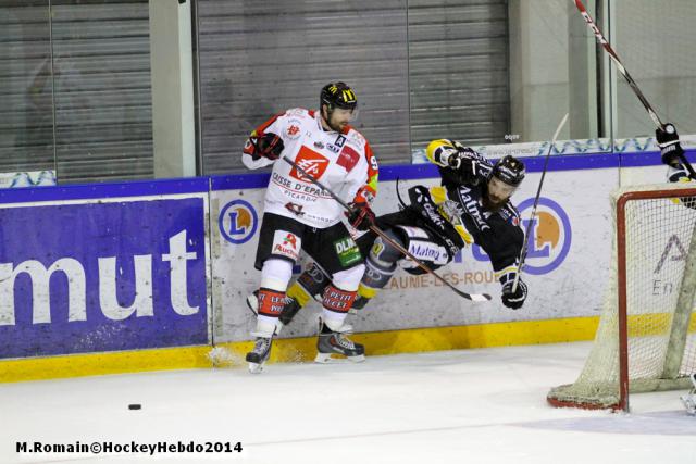 Photo hockey Coupe de la Ligue ARCHIVES - Coupe de la Ligue : 1/8ème, 5ème journée : Rouen vs Amiens  - La discipline fait défaut.
