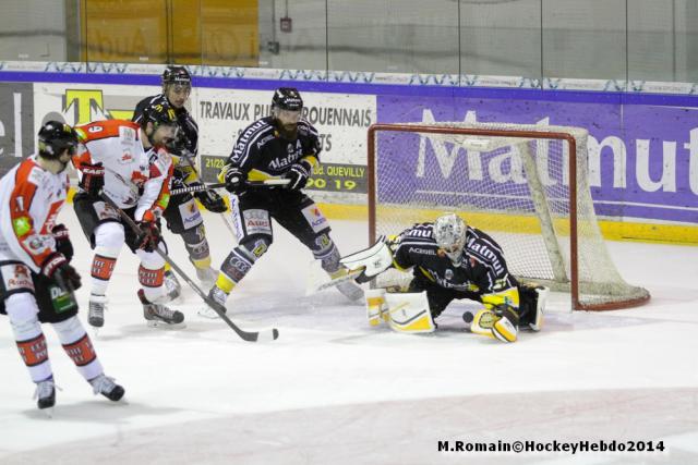 Photo hockey Coupe de la Ligue ARCHIVES - Coupe de la Ligue : 1/8ème, 5ème journée : Rouen vs Amiens  - La discipline fait défaut.