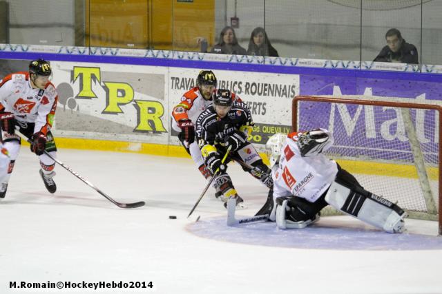 Photo hockey Coupe de la Ligue ARCHIVES - Coupe de la Ligue : 1/8ème, 5ème journée : Rouen vs Amiens  - La discipline fait défaut.